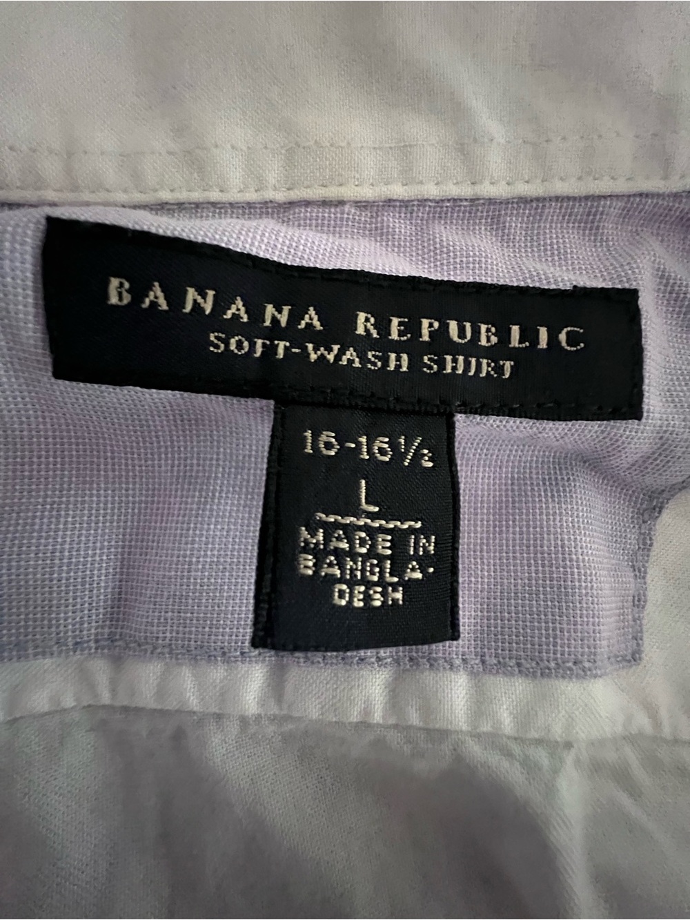 Men’s Banana Republic Soft Wash Large Shirt